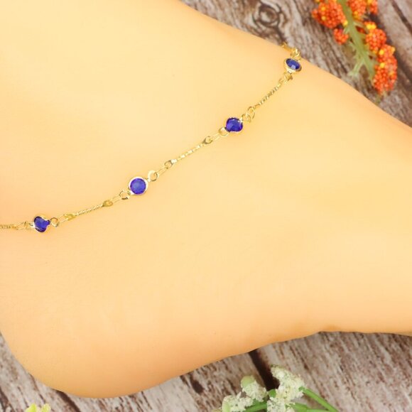 "Dainty Anklet for Women – Elegant Everyday Jewelry & Perfect Gift | MLCRC1271 - Picture 6 of 10